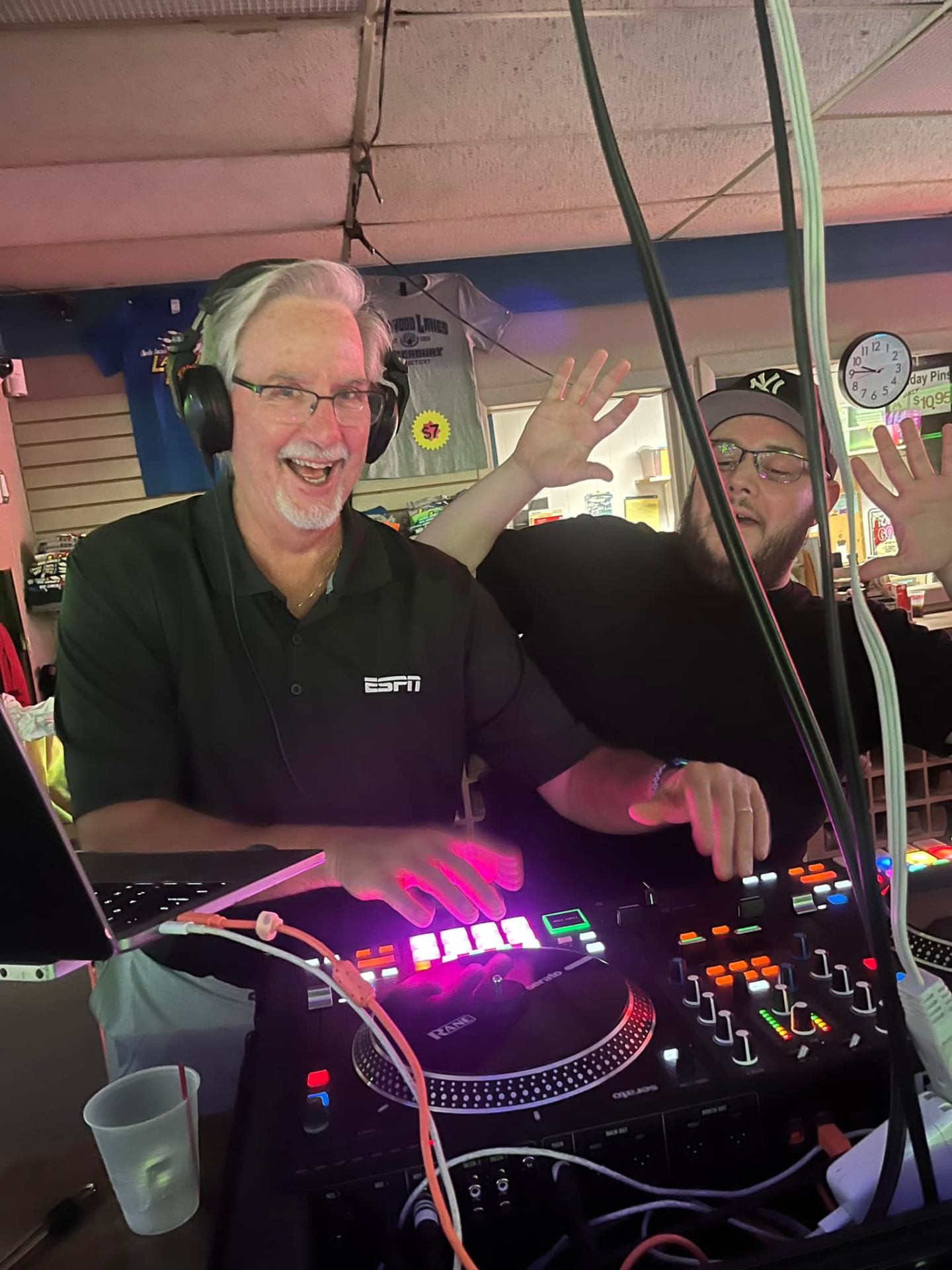 DJ providing entertainment at Lakewood Lanes
